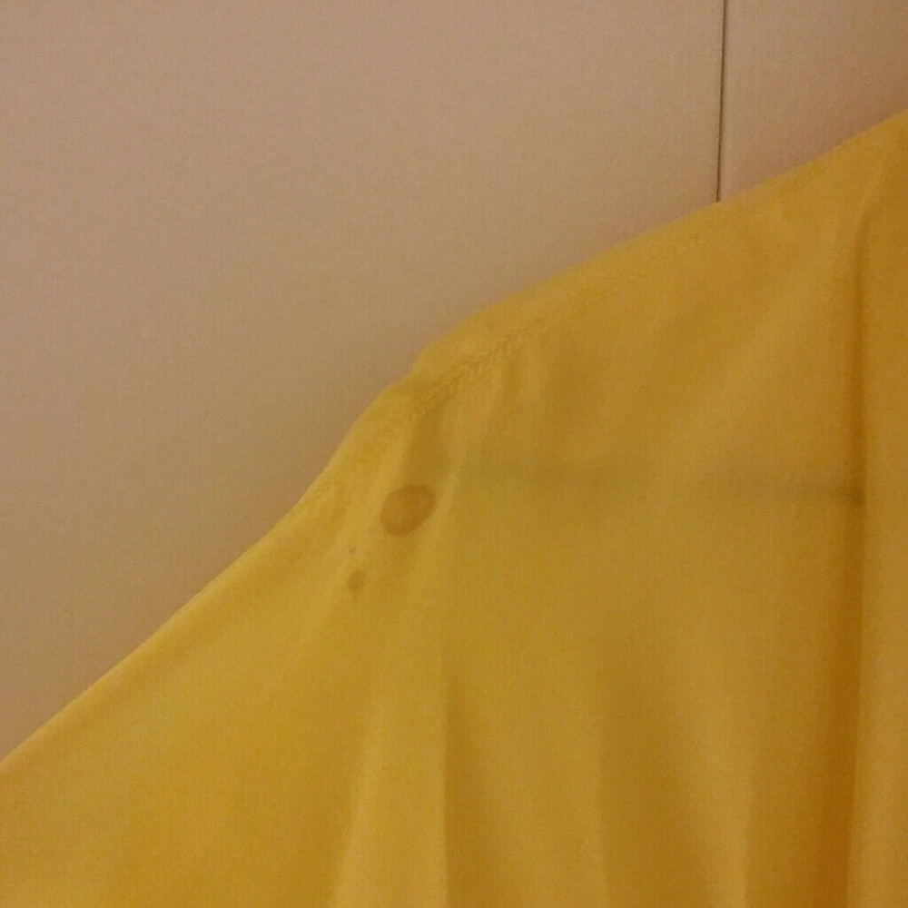 Vintage Yellow Silk 3 Piece Dress - Picture 5 of 7